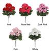 DIY Wreath Begonia Artificial Flower Silk Petals Faux Flower  Home Decoration