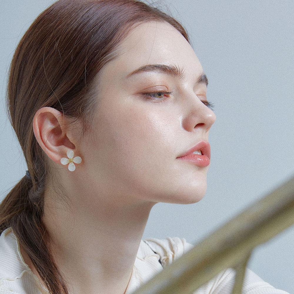 Dana Burton Clover Stud Earrings
