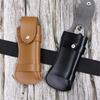 PU Knife Pouches Folding Knife Sheath Folding Knife Pouches Durable Kitchen Accessories PU Knife Sheath for Everyday