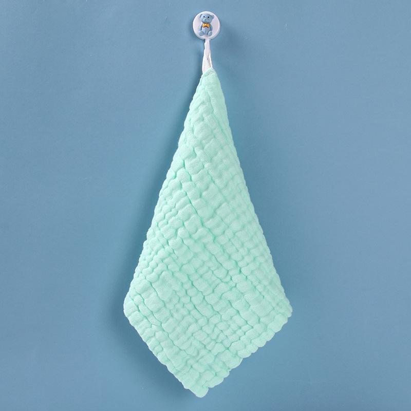 

1 шт. детское полотенце из пузырчатой пряжи 40 шт., квадратное марлевое полотенце для новорожденных 30 * 30 шт., голубое плиссированное марлевое полотенце для слюнявчиков, удобные текстильные полотенца для дома 30*30cm