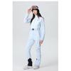 2025 Solid Body Fit Windproof Waterproof Ski Suit Outdoor Snowboard Sets Woman Thermal Breathable Snow Sports One Piece Clothing