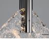 Minimalist Italian Crystal Bedside Pendant Light - Luxury Small Bedroom Accent