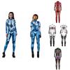 Halloween Spiderman Cosplay Jumpsuit Women's Slim Tights Bodysuit