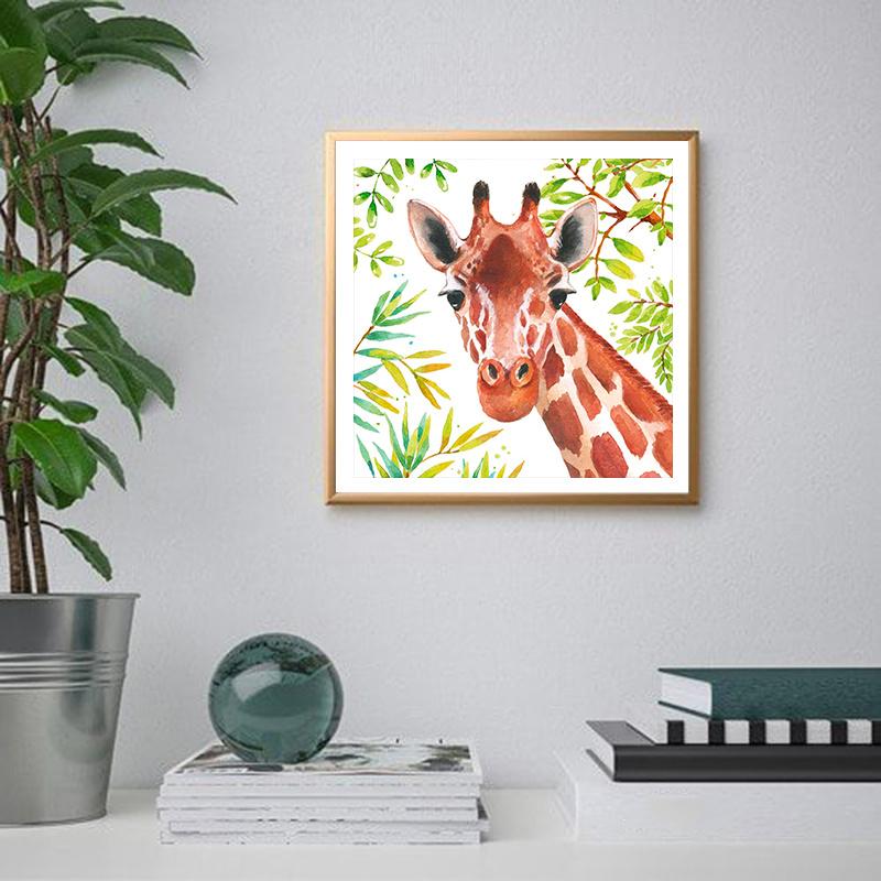 5D Diy Diamond Painting Giraffe Diamond Embroidery Full Lay Anime Cross Stitch Kits Home Decor Handmade Gift