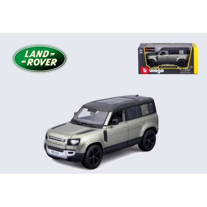 Miniatures montées - Land Rover Defender Vert 1/24 Burago