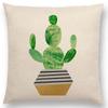Latest Lovely Happy Cactus Pretty Pineapple Colourful Ice Cream Precious Agate Prints Car Cushion Cover Sofa Throw Pillow Case