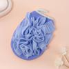 Bath Sponge Ultra Soft Fast Foaming Faux Silk Double-Sided Exfoliating Shower Loofah Glove for Home