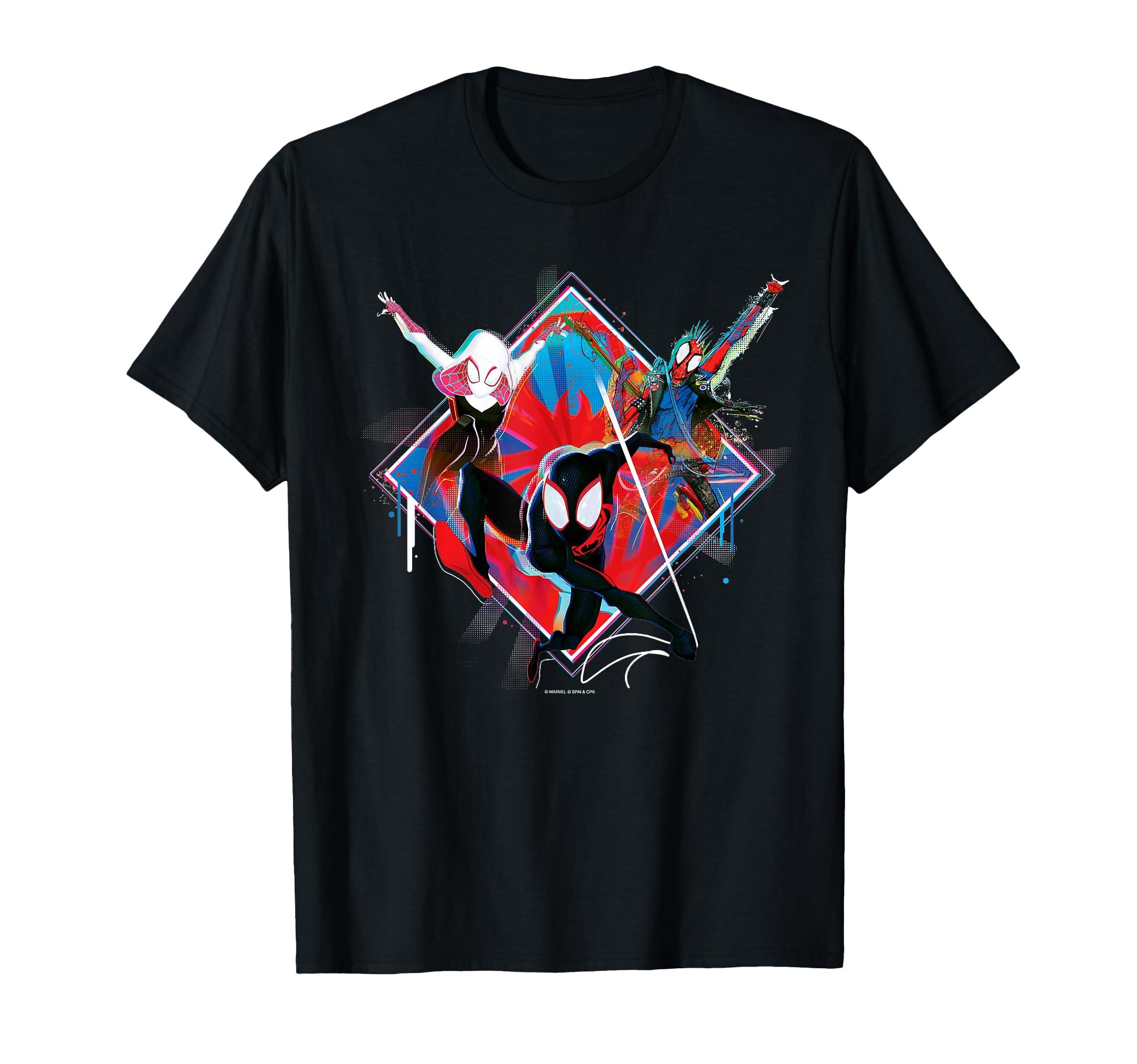 

Marvel s Spider-Man: Across the Spider-Verse Miles Hobby Gwen T-Shirt