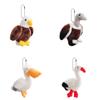 Animal Plush Toy Set With Swan Eagle Pelican Bird Decor For Kids Backpack Accessories