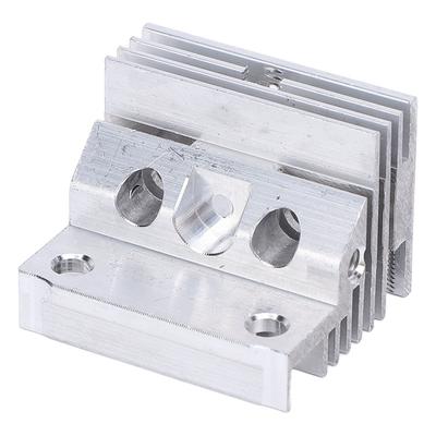 Extruder Kühlkörper Aluminiumlegierung Kühlblock Ersatz für K1 Maximum 3D Drucker Integriert