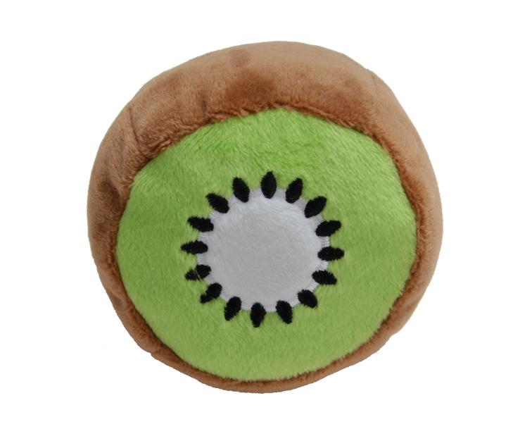 Custom Eco-Friendly Cartoon Dog Chew Toys Mini Various Fruits Pet Plush Squeak Toys for Chewer