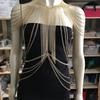 Body chain clothing catwalk accessories body chest chain necklace diamond chain shawl