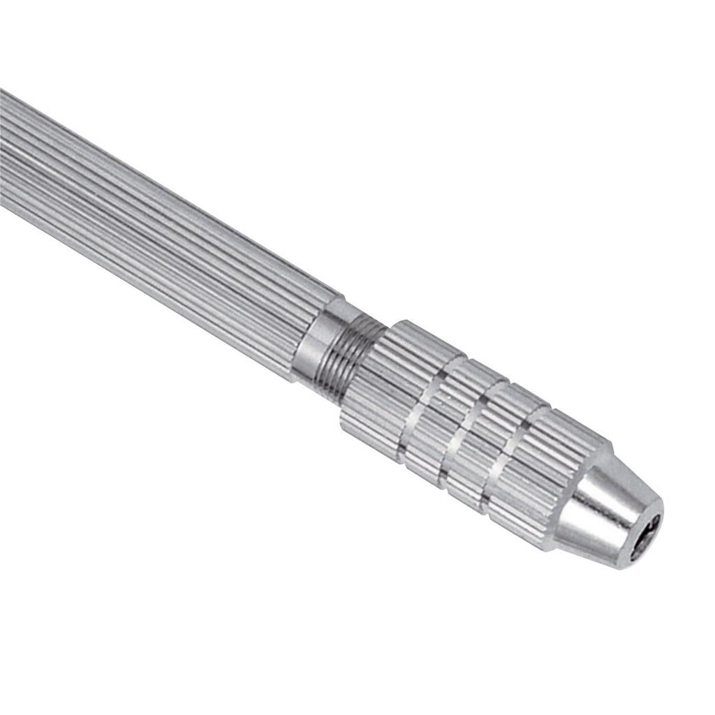 HOZAN Pin Vise for Small Diameter Fits Overall Length 102mm K-501 Drills, 0-1.2/2.0-2.5-3.2mm Diameter,