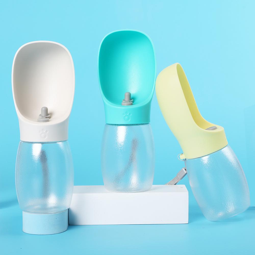 Pet Dog Water Bottle Dispenser For Small Big Dogs Cats Outdoor Travel Walking Puppy Drinking Bowls French Bulldog Pug Feeder