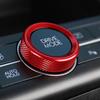For Hyundai Kona SX2 2024 2025 Interior Accessories Aluminum Car Central Console Gear Shift Drive Model Control Knob Ring Cover