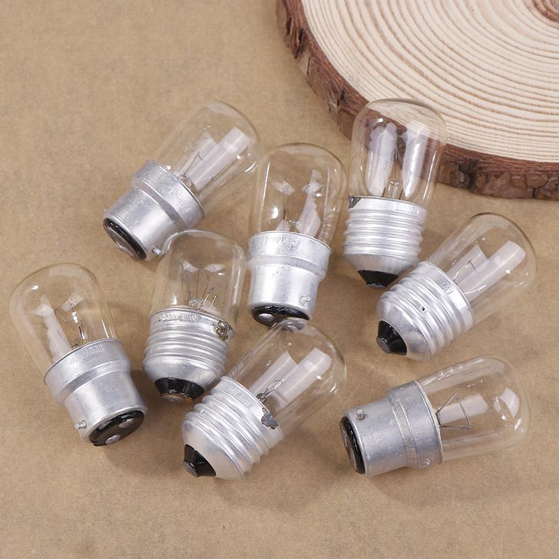 B22 Bayonet E27 Screw 12V/220V 15W 25W Led Filament Light Fridge Bulb Mini Cob Lamp For Sewing Machine Range Hood