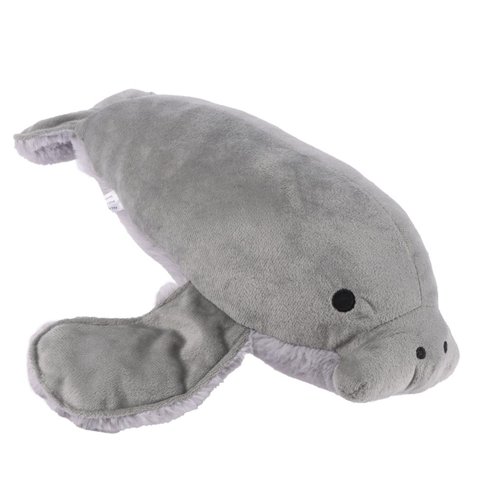 

30 см мультяшная плюшевая игрушка ламантин морская корова плюшевые игрушки мягкие подушки для декора комнаты для кровати дивана дети детские подарки на день рождения 30*16*14cm серый