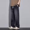 Herrenbekleidung Weite Hosen Baggy Jeans Streetwear Gerade Mode Denim Hosen Y2k Vintage Gewaschen Elastischer Bund Herrenhosen