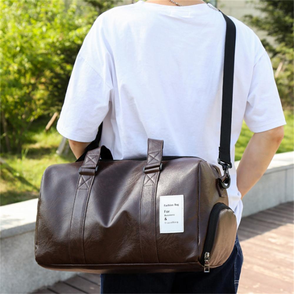 New Short-Distance Travel Bag Fitness Bag Trendy Women's Yoga Sports Training Bag Men's Handbag Carry Travel Bag