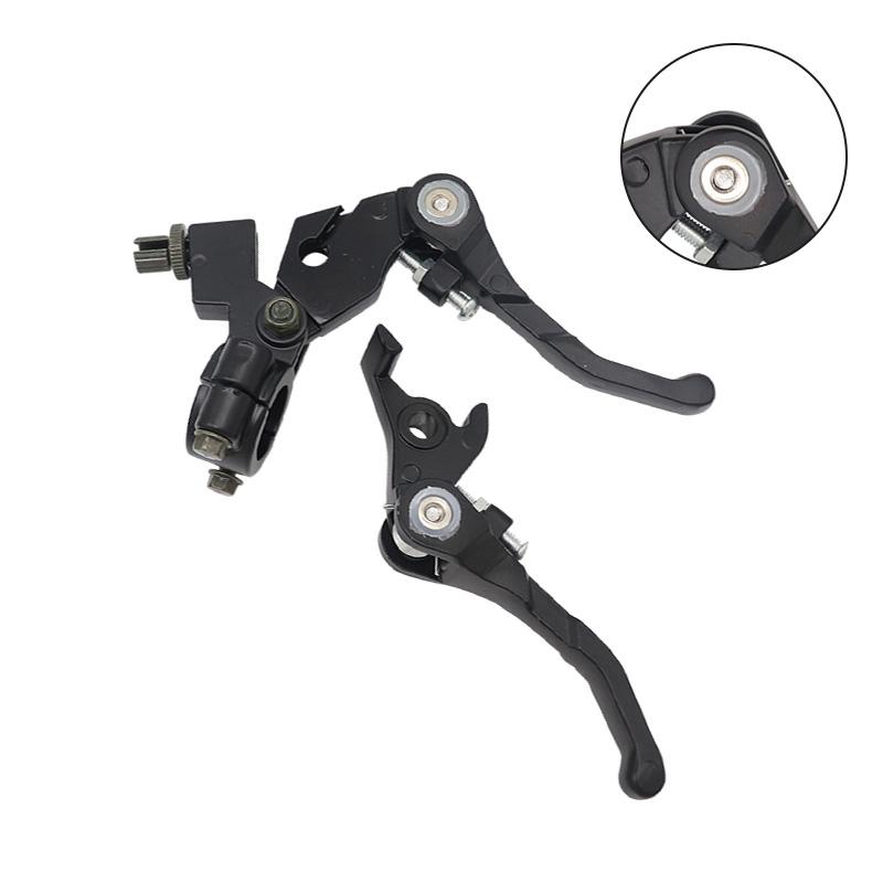 140cc 125cc 110cc Pit Dirt Bike Chrome Folding Clutch Brake Lever For 7/8" Handle Bar Fit For Atomik Dhz Orion Bosuer BSE