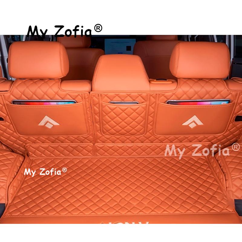 For GAC AION V 2024 2025 2026 Car Full Cover Boot Mat Rear Trunk Liner Cargo Leather Floor Carpet Tray Protector Accessories Mat