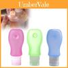 Silicone Travel Bottles Set With Flip Cap For Shampoo And Lotion Storage