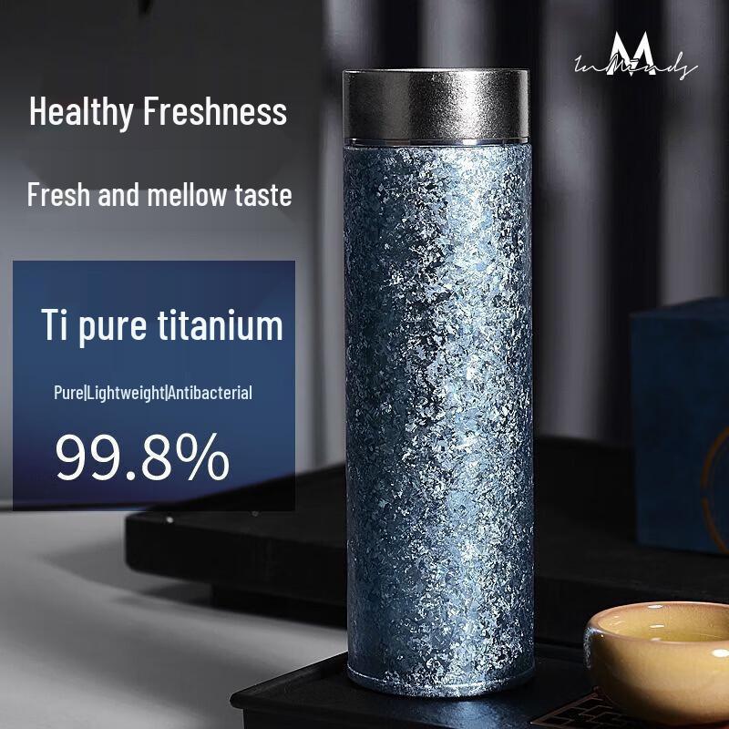 INMINDS 500ml Titanium Tea Infuser Thermos