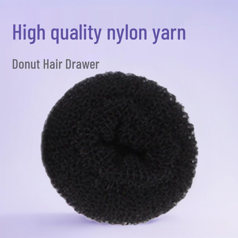 Spring Summer Nylon Donut Bun Maker Hairdressing Tool