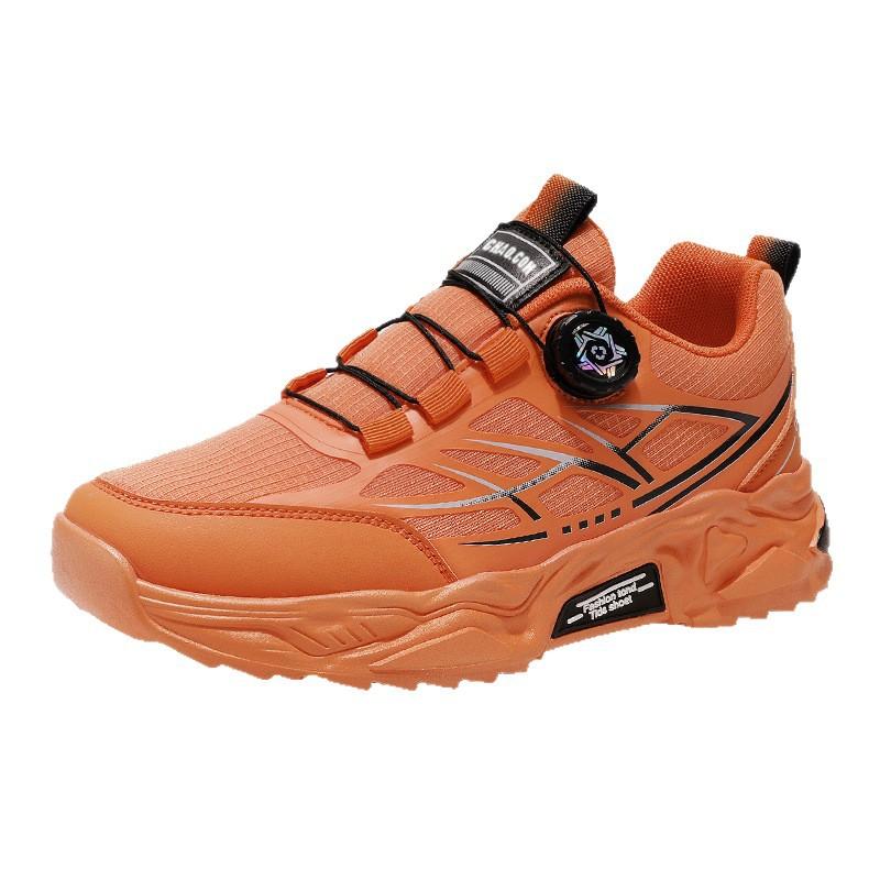 Side rotating buckle low-top soft-soled cushioning sneakers outdoor non-slip and wear-resistant mountaineering shoes comfortable off-road hiking shoes