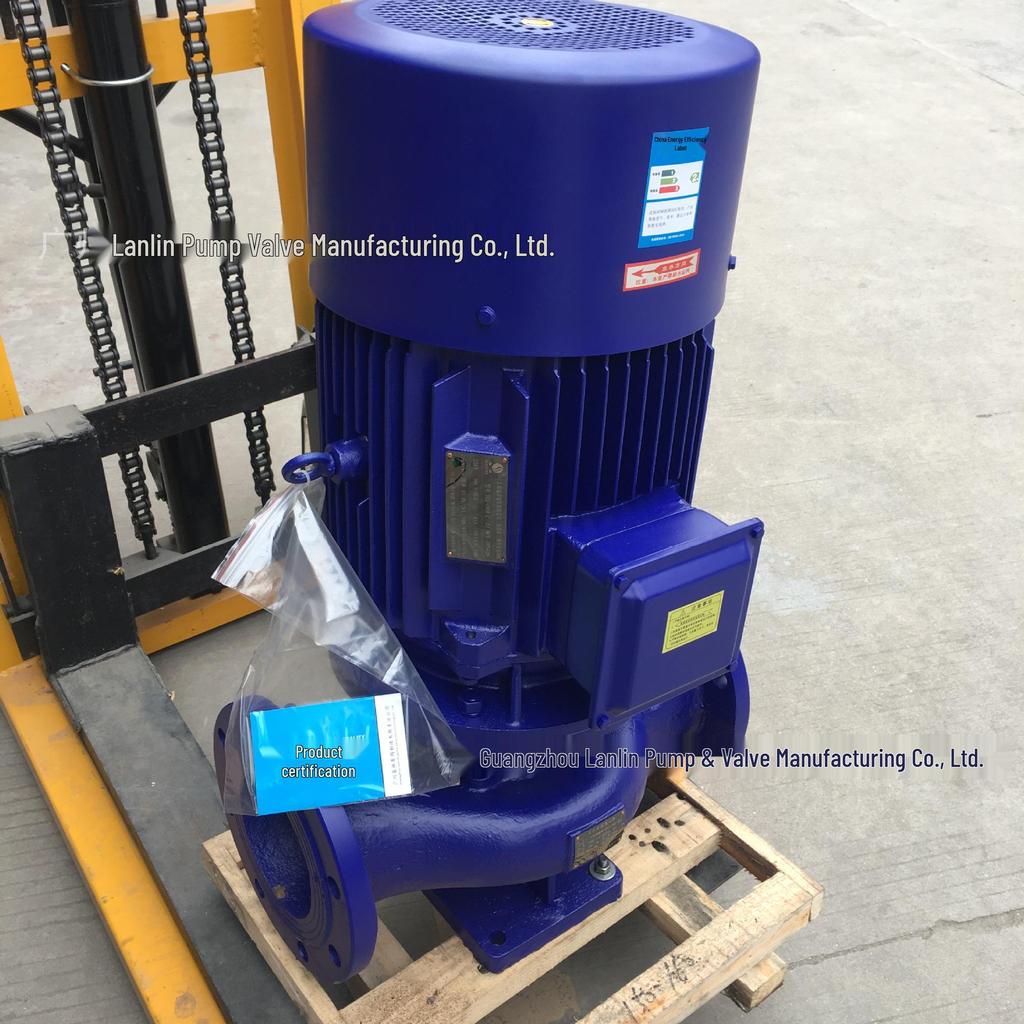 IRG65-315I Vertical Pipeline Centrifugal Pump - Hot Water Circulation & Industrial Booster.
