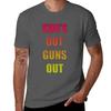 Suns Out Guns Out Tshirt Big Size Short Sleeve Casual Top