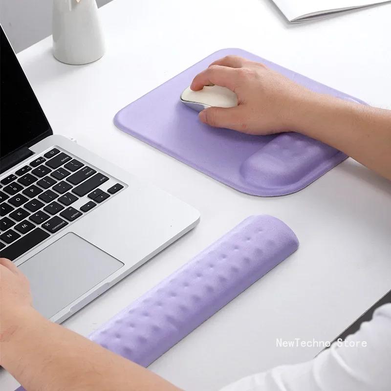 Silicone Mouse Pad Gamer Large Keyboard Computer Desk Pad Gaming Wrist Wrist Set Wrist Pad for Computer Laptop Macbook Air