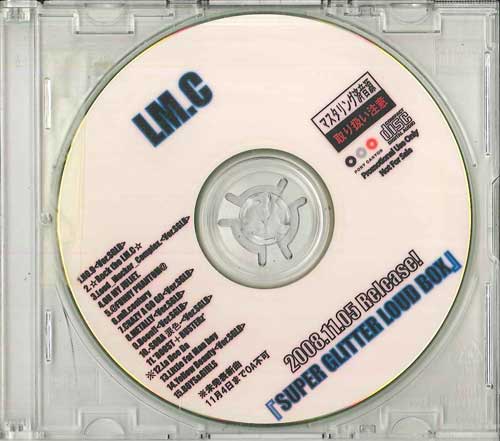

CD LM.C - Super Glitter Loud BOX NONE PONY CANYON 2008 Japan Japanese Pop/Rock Used