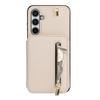 Zipper Wallet Purse for Samsung Galaxy A15/A14/A13/A55/A54/A53/A52/A51/A73/A72/A71 Crossbody Case with Strap Credit Card Holder