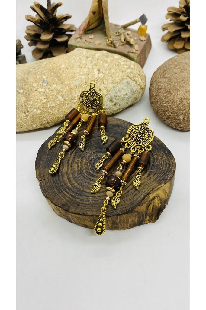 Valentine's Day Birthday Gift Handmade Ethnic Authentic Hippie Bohemian Fashion Jewelry Earrings