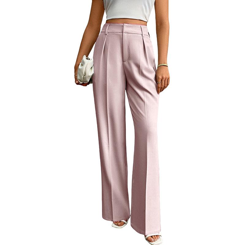 High Waist Wide Leg Pants In Multiple Colors