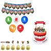 Roblox Birthday Party Supplies Banner Balloons Cake Toppers Cupcake Decor Kit
