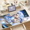 Wuthering Waves Iuno Anime Large Gaming Mouse Pad Antislip Rubber Desk Mat Keyboard Pad Laptop Computer Home Gaming Desktop