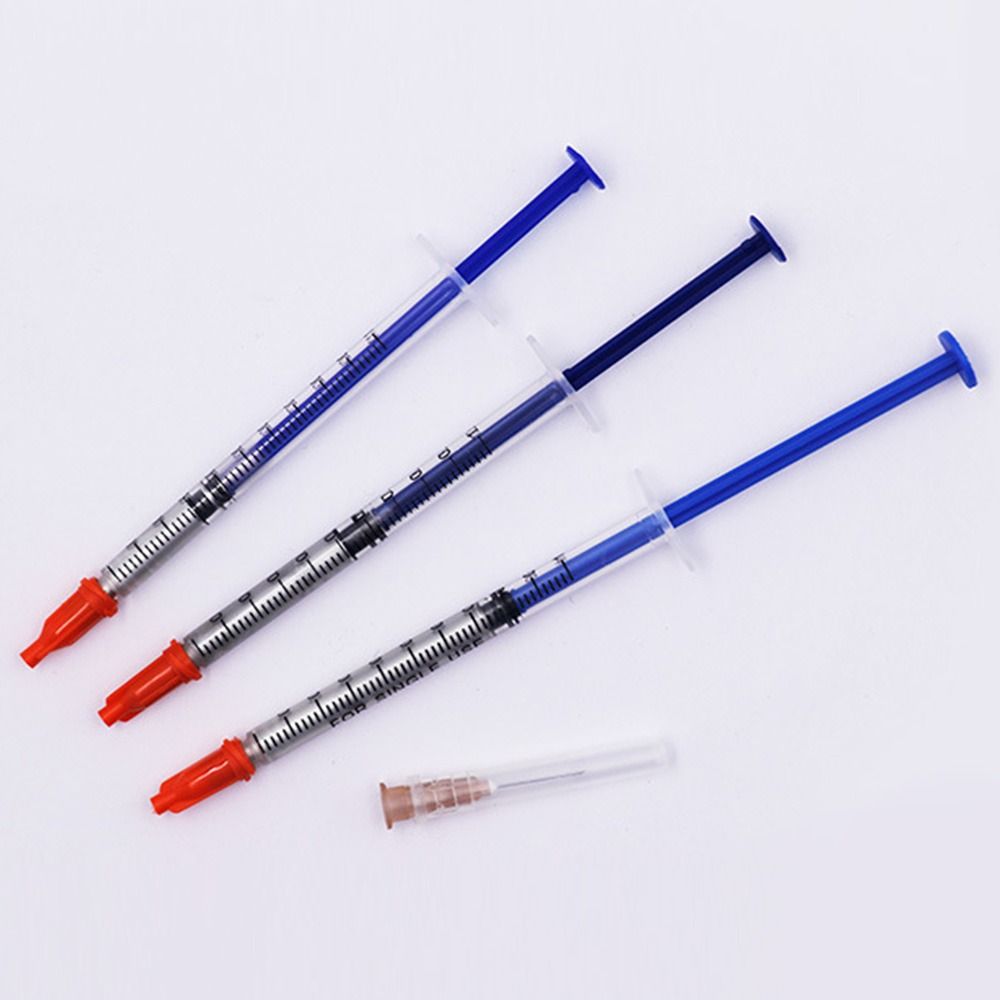 0.2/0.3/0.5/0.7/1.0ML Colla Adesiva Conduttiva Bassa Resistenza Asciugatura Rapida Pasta Conduttiva Vernice Argentata PCB Cavo Flessibile