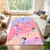 Bluey Carpet Suitable for Playrooms Study Room Kitchen Dormitory Anti-slip Rug Office Home Decor Wedding Party Gift