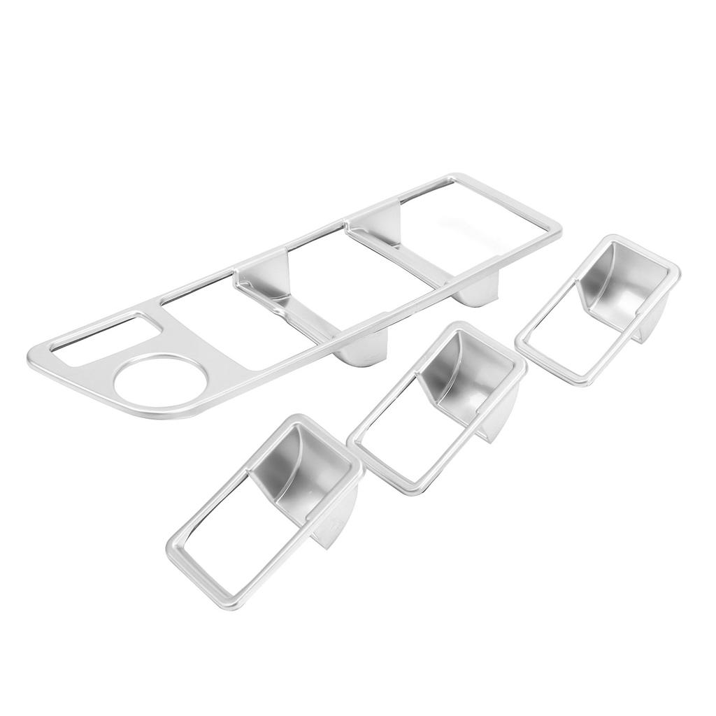 4Pcs Right Hand Drive Window Lift   Panel Decoration Cover Replacement Fit for Harrier Venza XU80 2020 2021