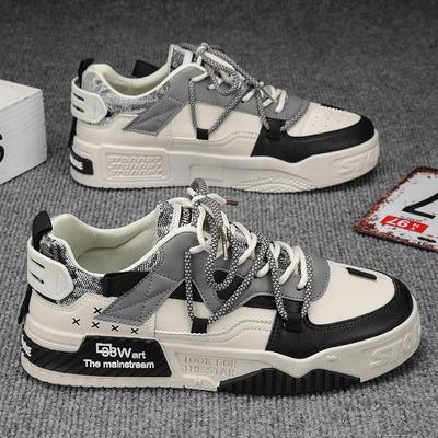 Fashion Men Casual Shoes Spring 2024 New Fashion Versatile Thick Sole Comfortable Board Shoes Outdoor Travel Sports Shoes