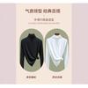 Bottom shirt women's semi-turtleneck spring and autumn new women's clothing long-sleeved inner slim Modal solid color top