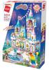 Qman Huge Rainbow Palace Building Blocks 1373El