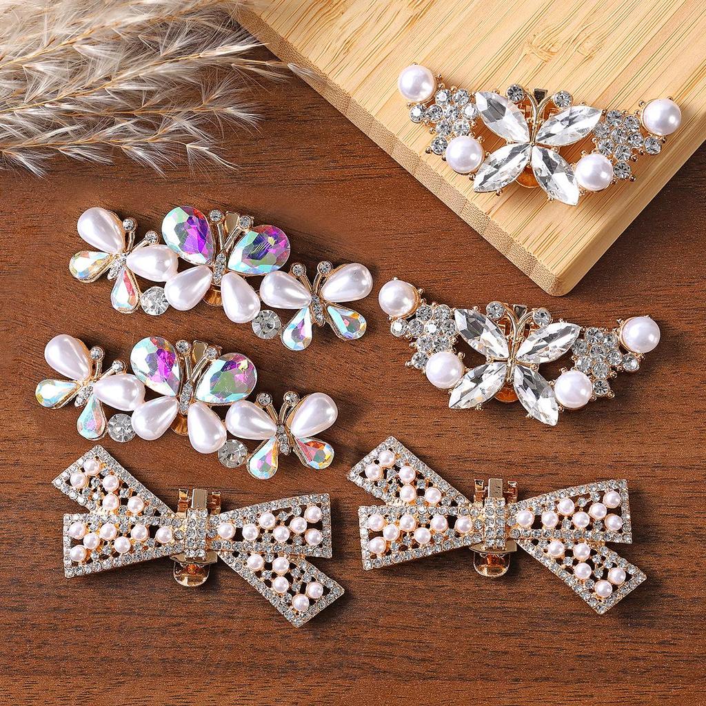 Bow-Decorated Detachable High Heel Sandal Accessories