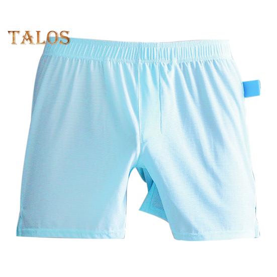 Muži Boxerské spodní prádlo Středně vyvýšený široký elastický pas Slim Fit šortky Kalhotky U-konvexní Velký prostor Jednobarevné Kalhotky volného střihu