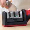 Four-Stage Multifunctional Knife Sharpener with Stone Rod for Household Use