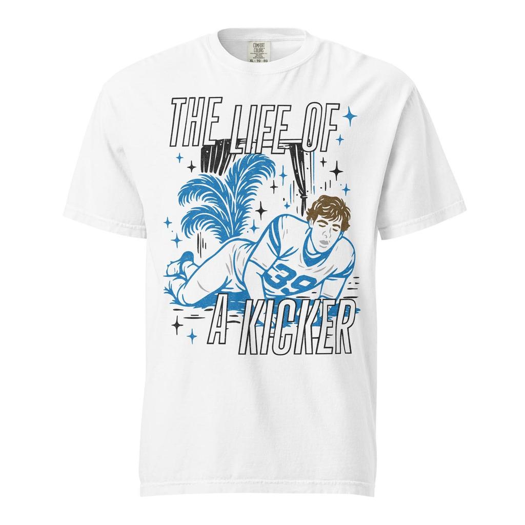 Jake Bates “Life of a Kicker” Showgirl-Inspired Detroit Lions Football Unisex Comfot Colors T-Shirt