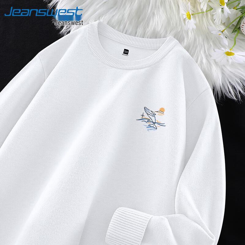 Jeanswest Unisex Sun Whale Crew Neck Sweater