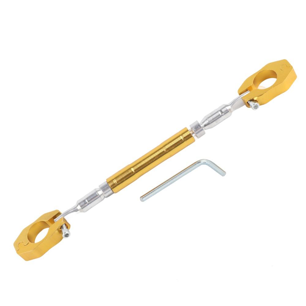 Durable Aluminium Alloy Handlebar Brace No Rusting Anti-Vibration Balance Bar Adjustable Strengthen Lever Bar Motorcycle